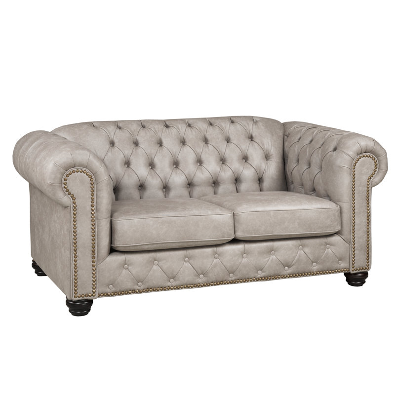 Anim 70'' Faux Leather Sofa