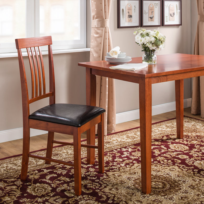 Wallkill 4 - Person Dining Set, Mahogany