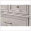 Commode 6 tiroirs grise-667646993