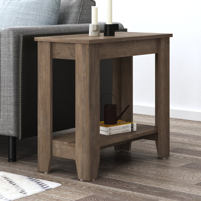 Table de bout avec rangement Weddel Basilico