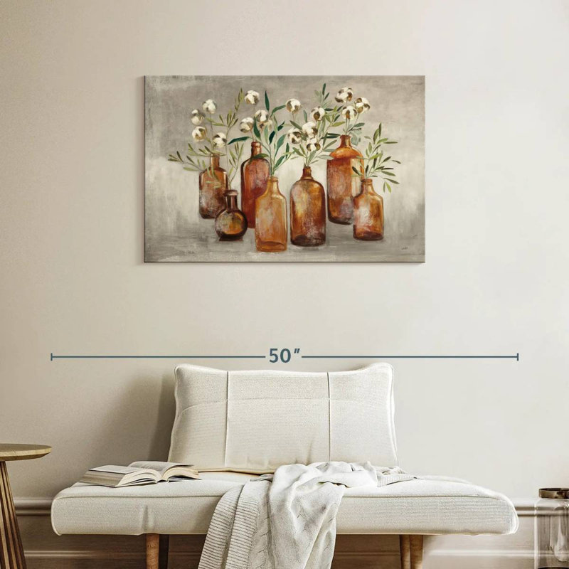 Harnek Cotton Still Life Gray, 24" H x 36" W