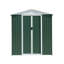 Abri de jardin pour l'extérieur avec rangement en aluminium et porte coulissante 6Ftx4ft