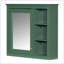 Armoire de rangement murale moderne avec miroir-543936891