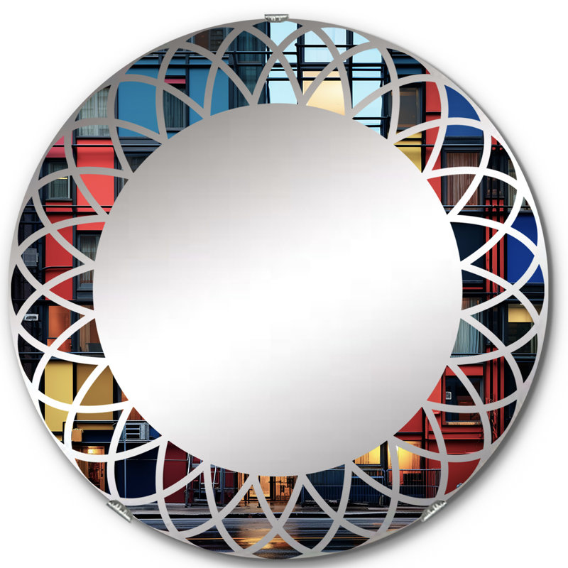 Norbee Circle Mirror, 24" x 24"
