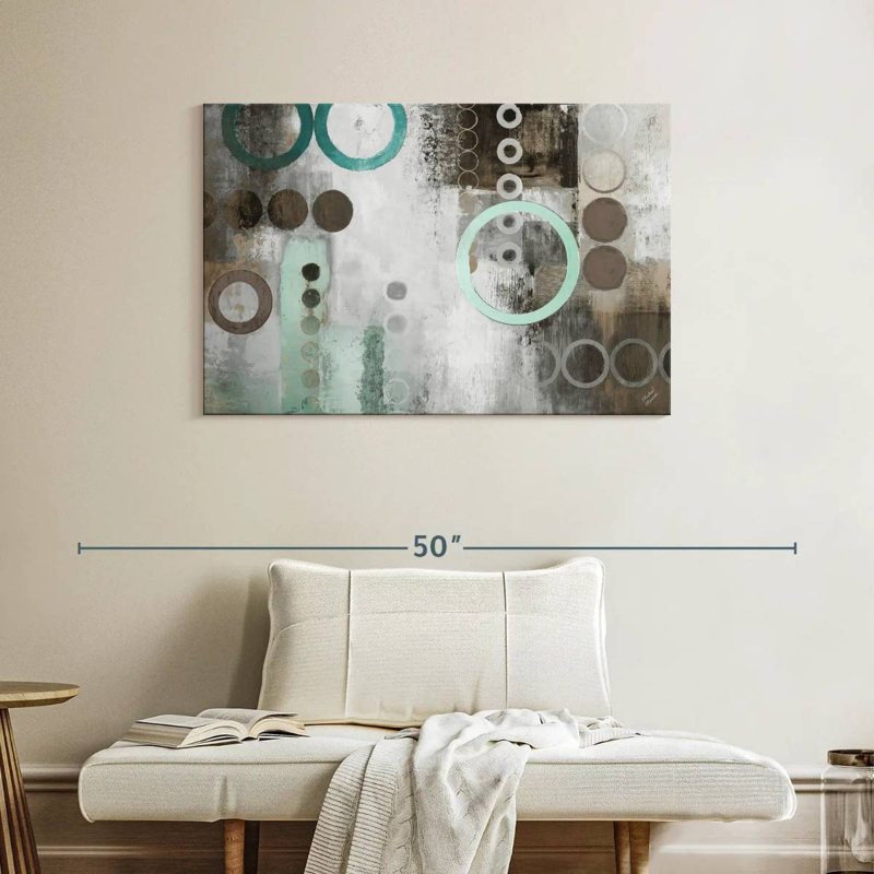 Avery Mint Liberated, 26" H x 39" W