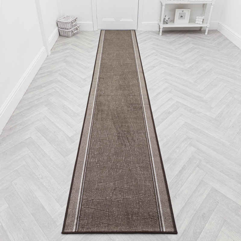 Runner Abstract Machine Tufted Area Rug, Runner 66 x 150cm