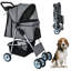 Poussette pliable pour animaux de compagnie, poussette légère portable pour voyage, promenades et joggings-71128811