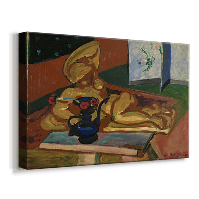 Reclining Nude (Nu couché)-Henri Matisse-Gallery Wrapped Canvas-1946