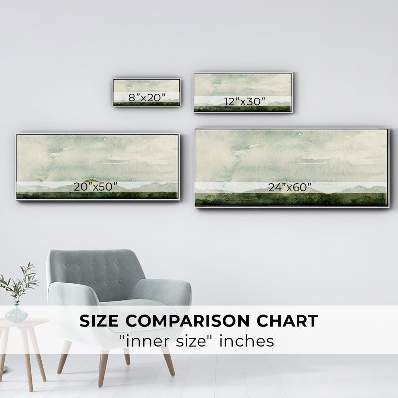 Riverside II- Framed Canvas