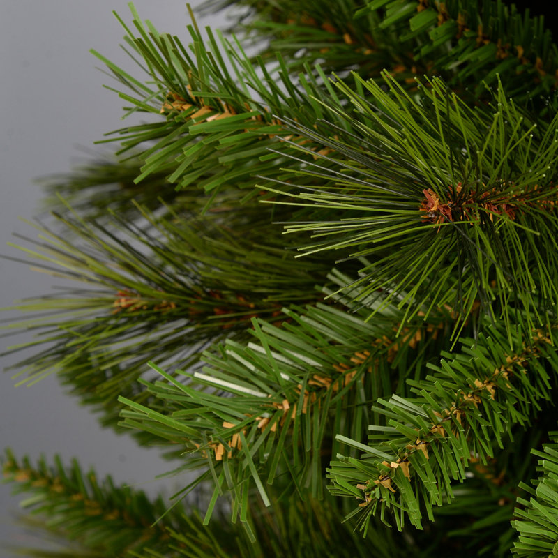 Victorian Artificial Pine Christmas Tree, 6.96ft H x 4.53ft W x 4.53ft D