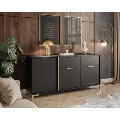 Allar Combo Chest of Drawers with 2 Drawers
