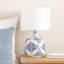 Lampe de table blanche 7,5 "Issaiah