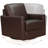 Vara Top Grain Leather Swivel Chair-995712669