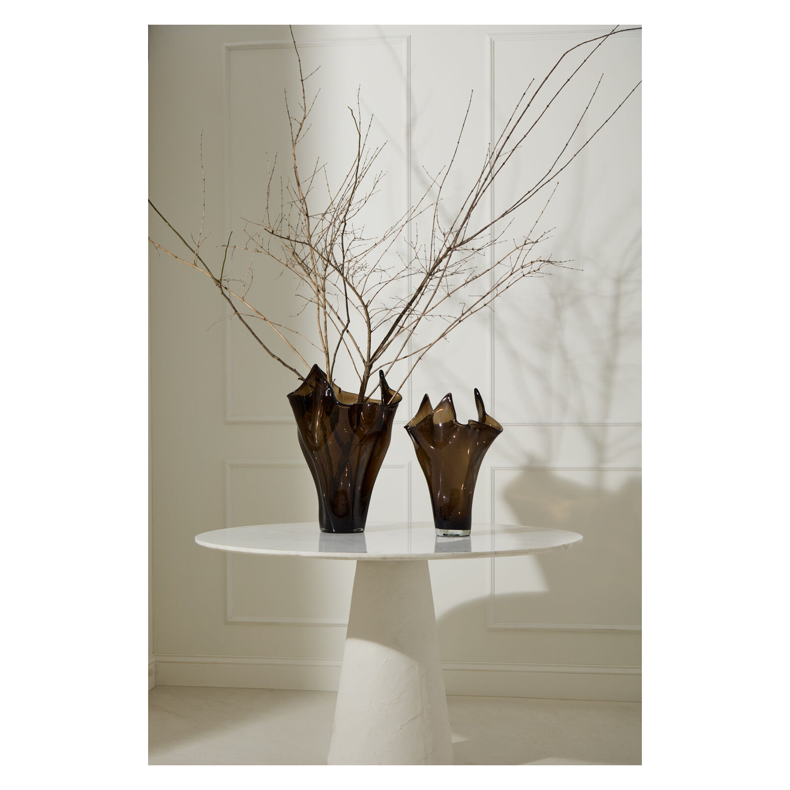 Peaked Glass Vase 12.5"x 18.5"
