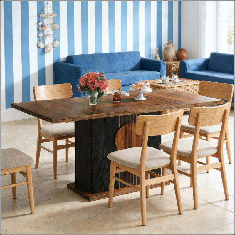 Kitchen Table,Rectangular Greeting Table,Dining Table