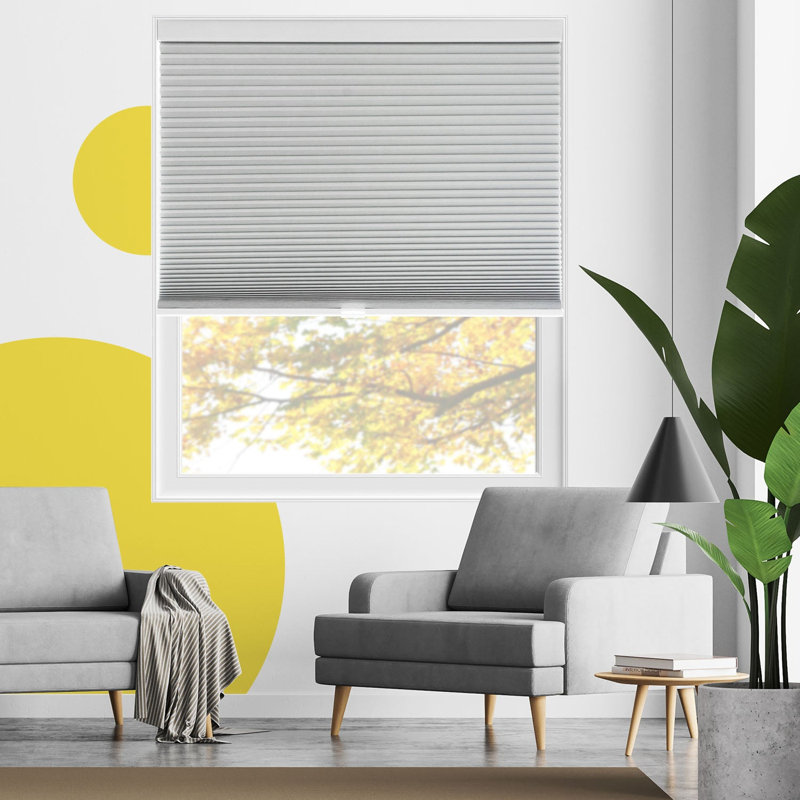 Blackout Cordless Cellular Shades 9/16 inch Single Cell, L 27,75 po x L 72 po
