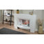 Stockeld Suncrest 111cm W White Fireplace