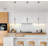 Elsmere Modern 1 Light Chrome Crystal Pendant-973175171