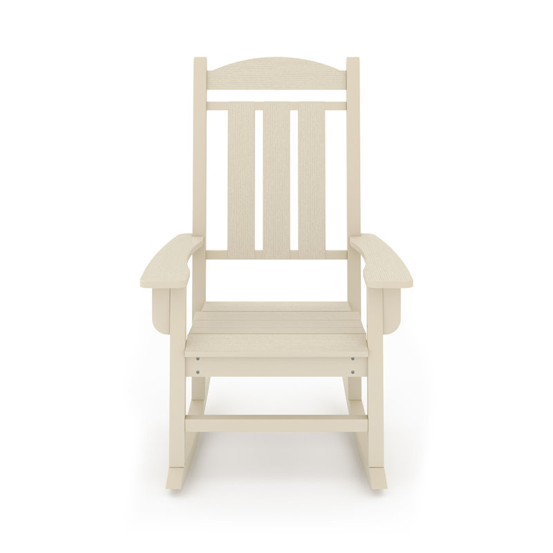 Fauteuil à bascule Traditional Porch, Beige