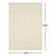 Amhurst Handmade Wool Cream Rug