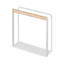 Yamazaki Home Napkin Holder - Kitchen Storage, Table Organizer, Steel + Wood