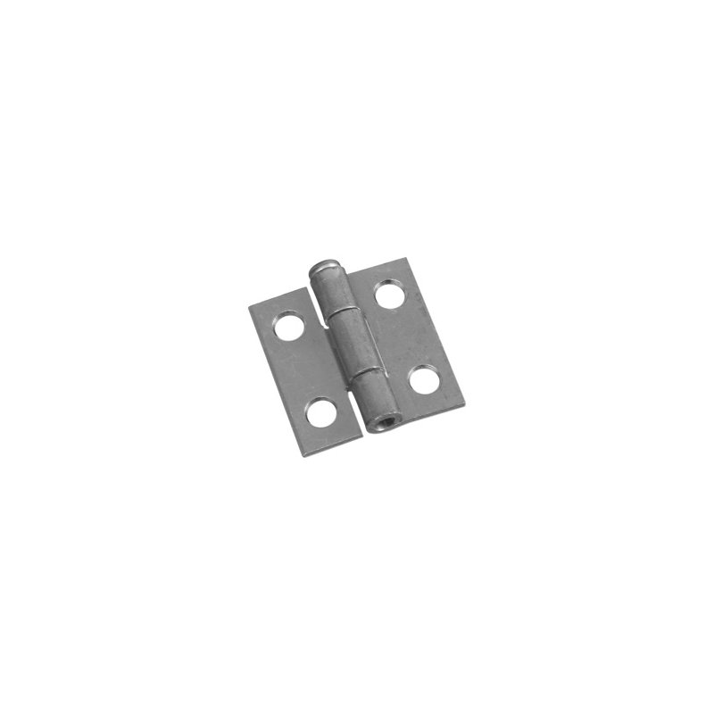 Charnière à bout étroit V508, H 0,5 po x l 2,75 po