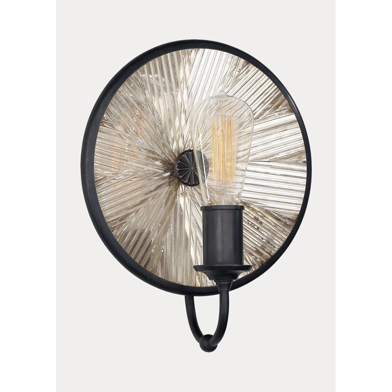 Ralph Lauren Rivington 1 Light Small Armed Sconce, Bronze