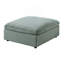Repose-pieds contemporain avec repose-pieds en velours côtelé 1pc-394786128