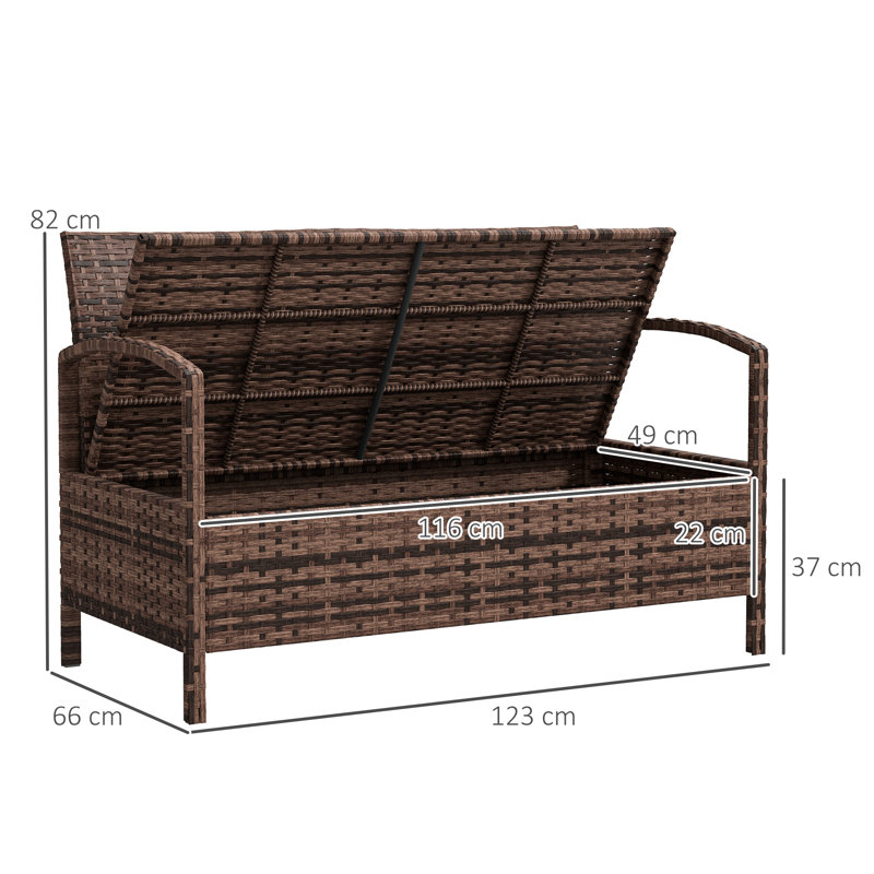 Storage Bench, Brown
