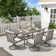 Whittlesey Rectangular Aluminum Dining Set with Cushions