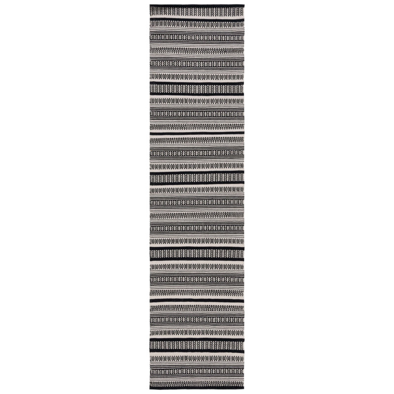 Annia Flat Weave Cotton Southwestern Rug, Runner 2'3" x 9'