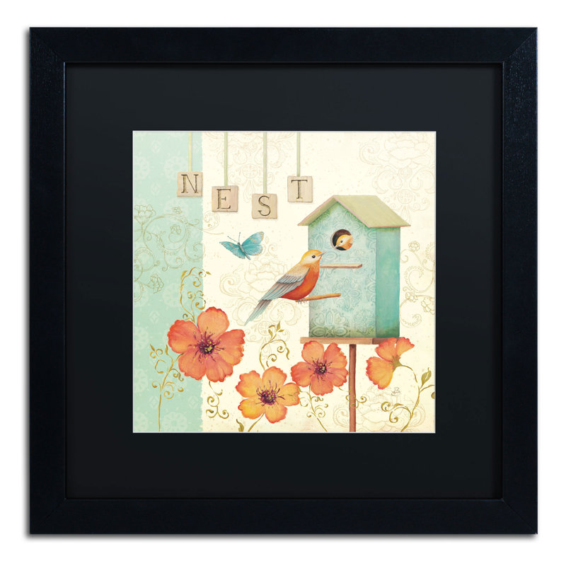 "Dulani" Welcome Home IV "par Daphne Brissonnet, impression encadrée, H 16 po x l 16 po, Noir
