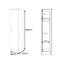 Osbourne Plain 1 Door Wardrobe-27474036