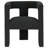 Jeremas Boucle Upholstered Accent Side Chair Black-1332008103