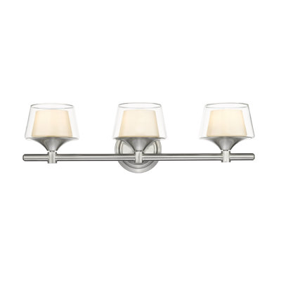 3 - Light Dimmable LED Bath Bar