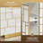 Modern 3-Door Storage Sideboard Buffet