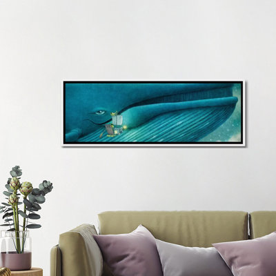 " Finn And The Blue Whale " by Terry Fan