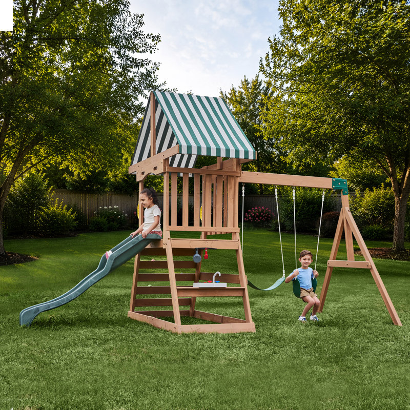 A-Frame Vista Swing Set
