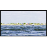 Boats On The Beach From Water Giclee Print by Soicher Marin Archives