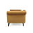 Calix 69'' Modern Contemporary Upholstered Chaise Lounge with Scroll Arms and Birch Wood Tapered Legs-738989479