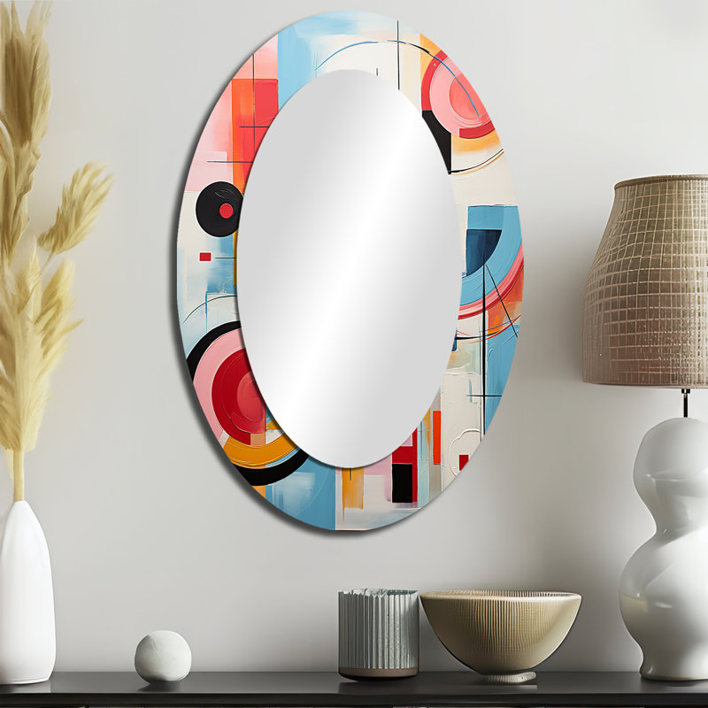 Miroir mural Pop Art, 36 po x 24 po