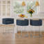 Tabouret de comptoir rembourré 26 "avec structure en métal Jessica-1469147694-1469147689