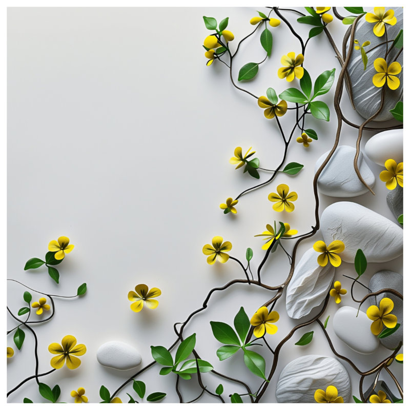Rideaux à motif de fleurs jaunes et voilages à motif floral - 1 panneau, 50 po x 80 po - 1 panneau, Transparent