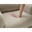 Fauteuil d'appoint contemporain de style taupe Boucle-1864151704