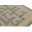 Scandinavian Hand Knotted Wool Geometric Area Rug-1239453748