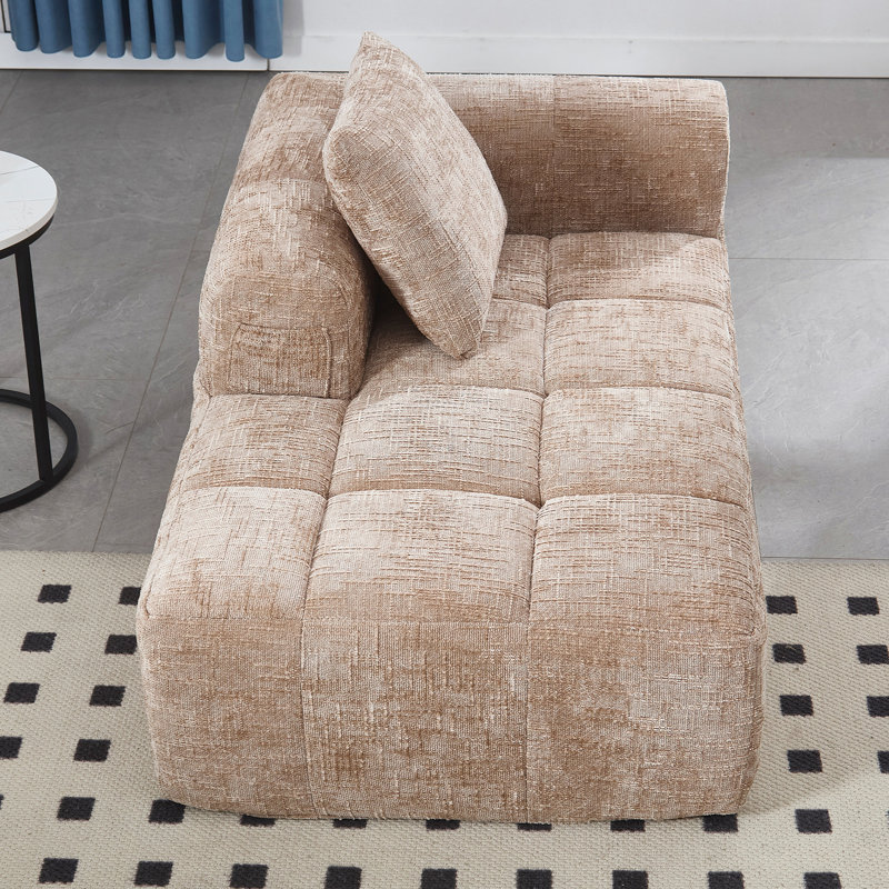 Chenille ergonomique - siège profond et assise confortable, canapé minimaliste pour une éponge d'élasticité de soutien exceptionnel