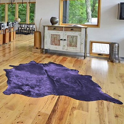 Plainsboro Performance Cowhide Animal Print Indoor Rug