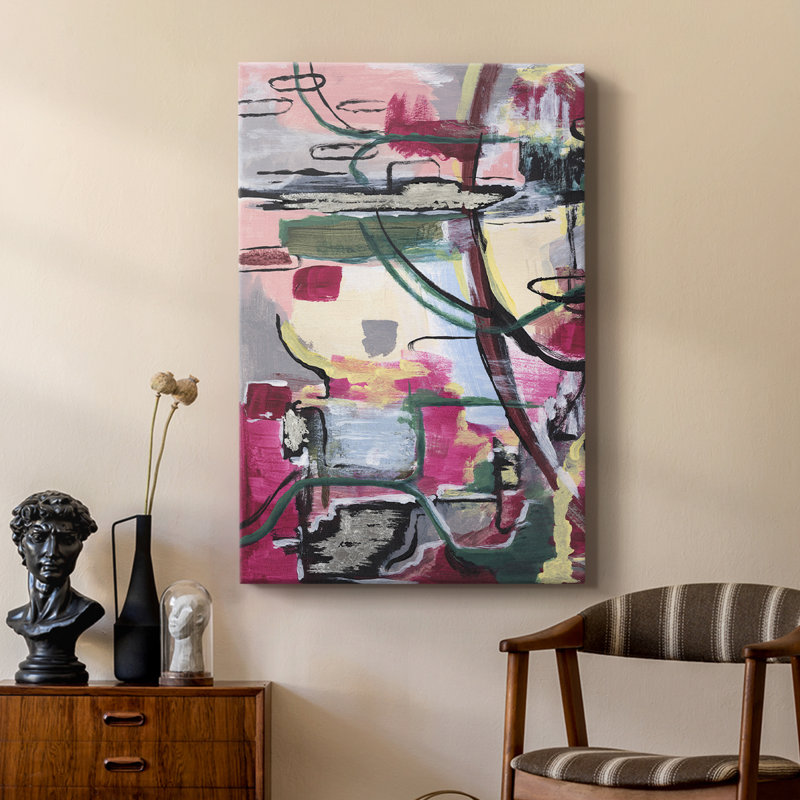 Plusieurs longueurs d'ondes I - galerie Cavas personnalisée, H 12 po x l 8 po