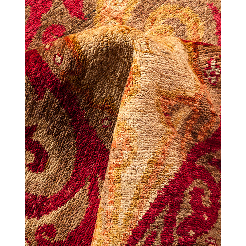Aryabella One-of-a-Kind 8' 1" X 10' 4" Hand Knotted Area Rug
