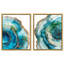 Great Blue Green Abstract -199610346-199610352